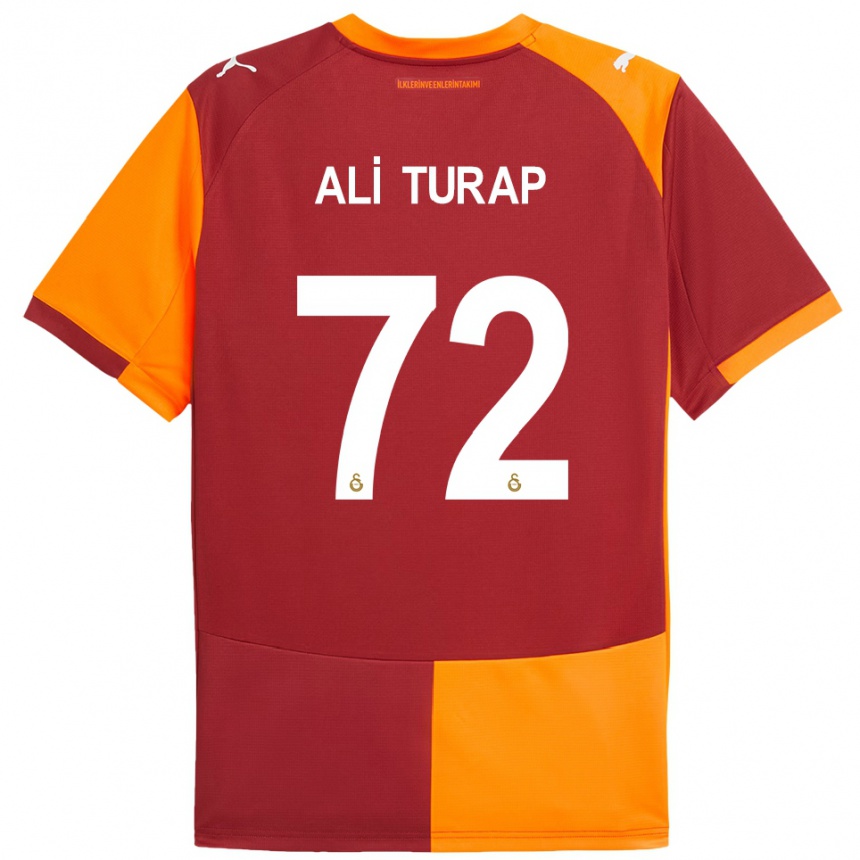 ילדים כדורגל אלי טוראפ בילביל #72 אדום כתום ג'רזי ביתית 2025/26