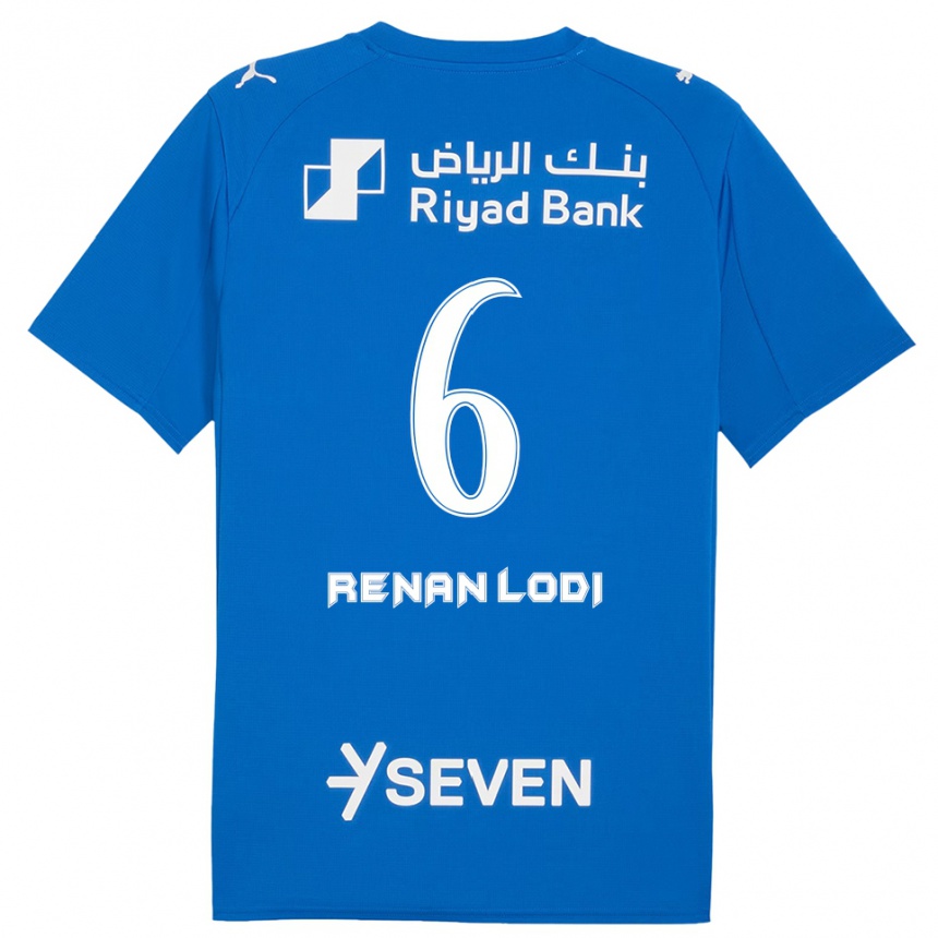 ילדים כדורגל רנאן לודי #6 כחול לבן ג'רזי ביתית 2025/26