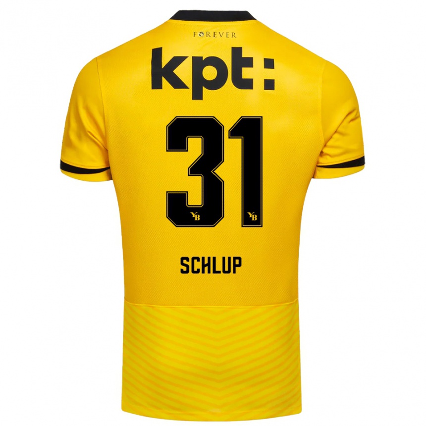 ילדים כדורגל ג׳וליה טג׳יאנה שלופ #31 צהוב שחור ג'רזי ביתית 2025/26 ילדים כדורגל ג׳וליה טג׳יאנה שלופ #31 צהוב שחור ג'רזי ביתית 2025/26