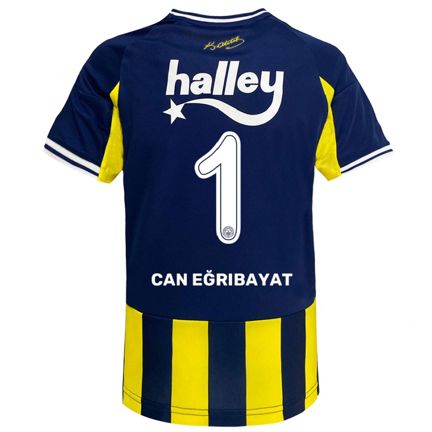 ילדים כדורגל אירפאן ג'אן איריבאיאט #1 צהוב כחול נייבי לבן ג'רזי ביתית 2025/26