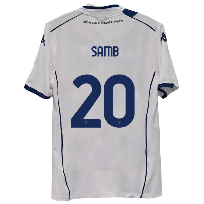 ילדים כדורגל Demba Samb #20 כחול כהה הרחק ג'רזי 2025/26