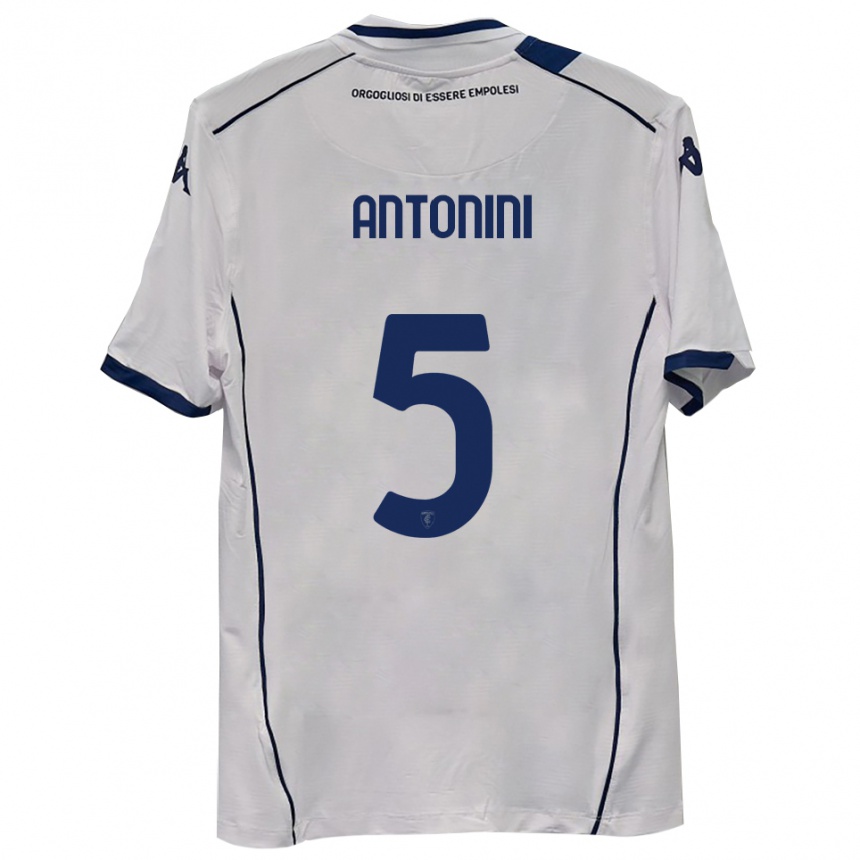 ילדים כדורגל Diego Antonini #5 כחול כהה הרחק ג'רזי 2025/26