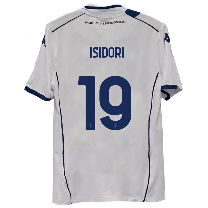 ילדים כדורגל Alessandro Isidori #19 כחול כהה הרחק ג'רזי 2025/26