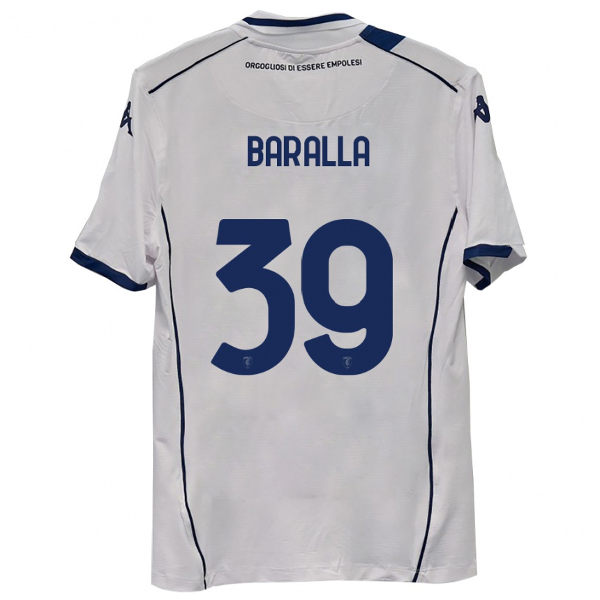 ילדים כדורגל אלסיו באראלה #39 כחול כהה הרחק ג'רזי 2025/26