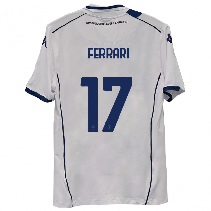 ילדים כדורגל Romano Ferrari #17 כחול כהה הרחק ג'רזי 2025/26