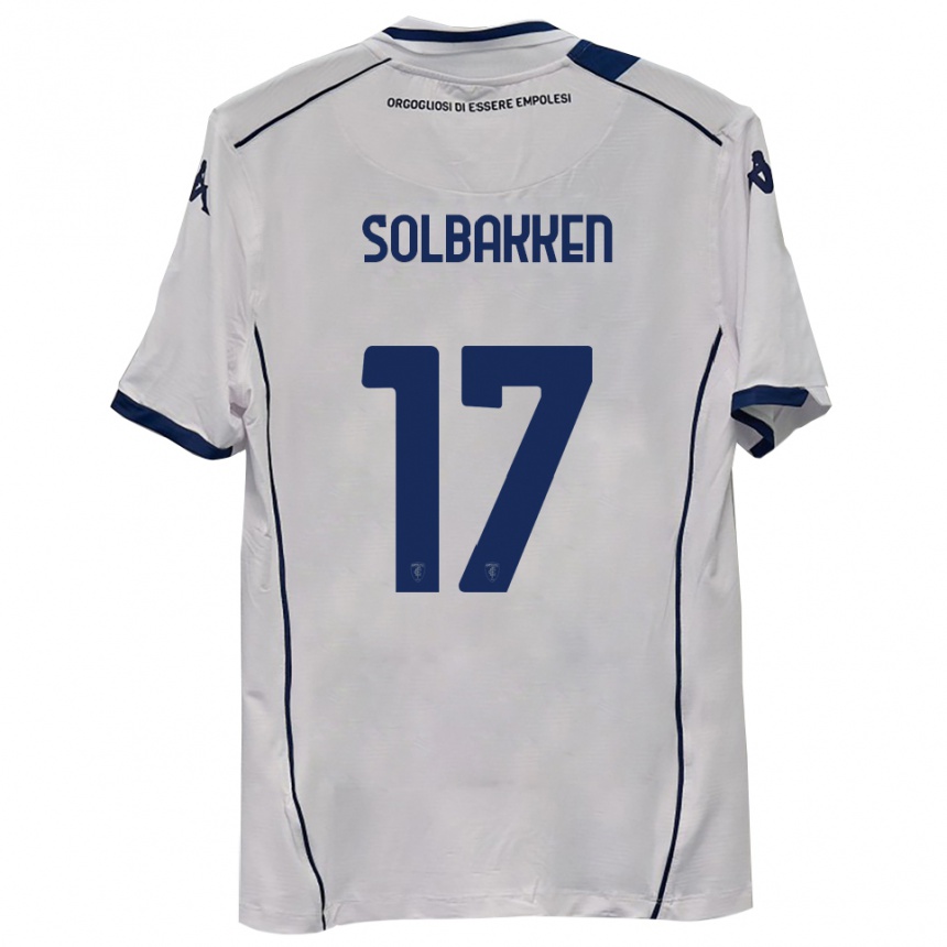 ילדים כדורגל אולה סולבאקן #17 כחול כהה הרחק ג'רזי 2025/26