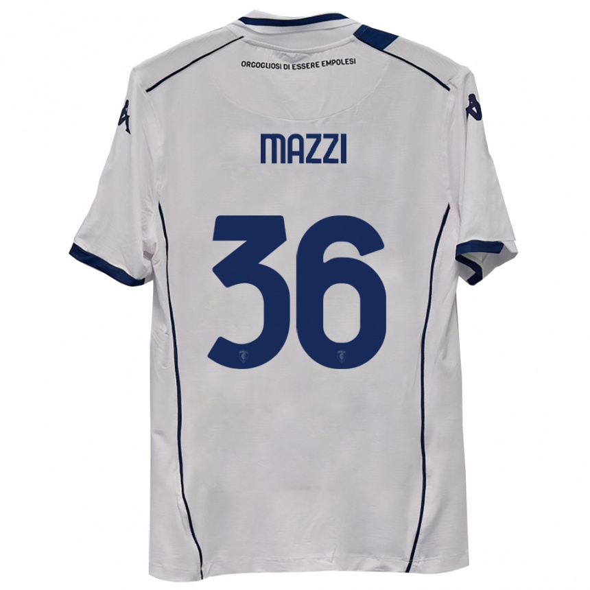 ילדים כדורגל Nicola Mazzi #36 כחול כהה הרחק ג'רזי 2025/26