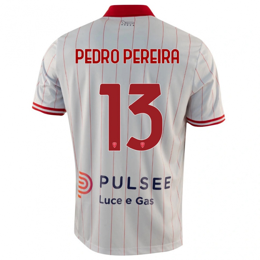ילדים כדורגל פדרו פריירה #13 לבן אדום כחול הרחק ג'רזי 2025/26
