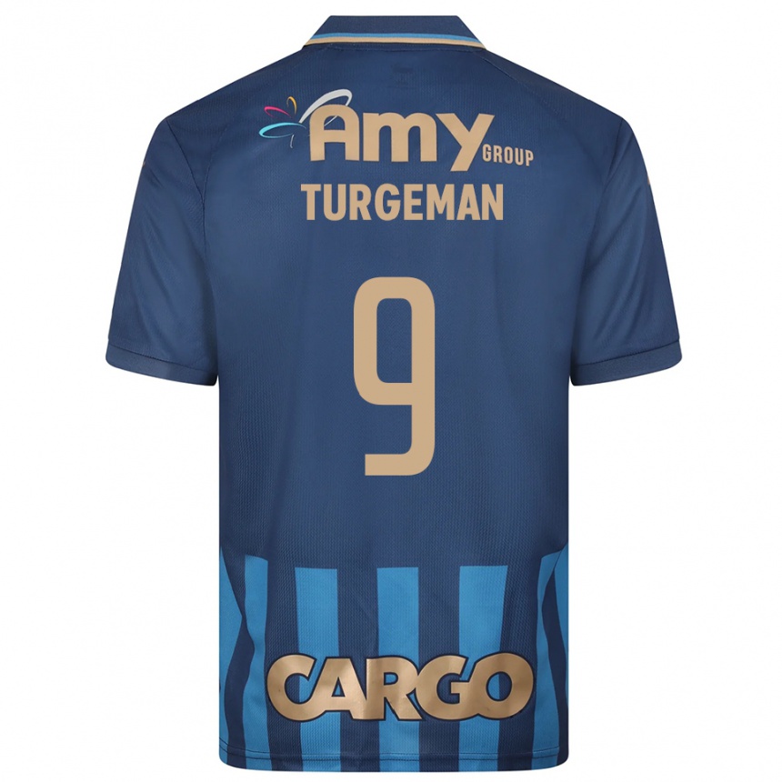 ילדים כדורגל דור תורג'מן #9 כחול נייבי כחול הרחק ג'רזי 2025/26