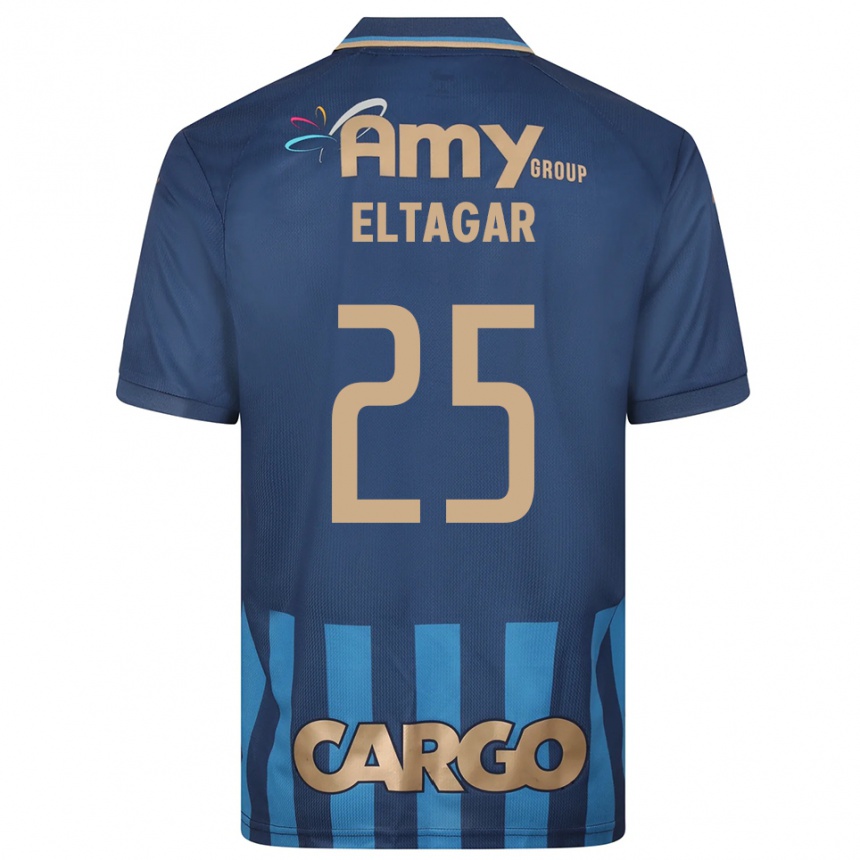 ילדים כדורגל Barak Eltagar #25 כחול נייבי כחול הרחק ג'רזי 2025/26