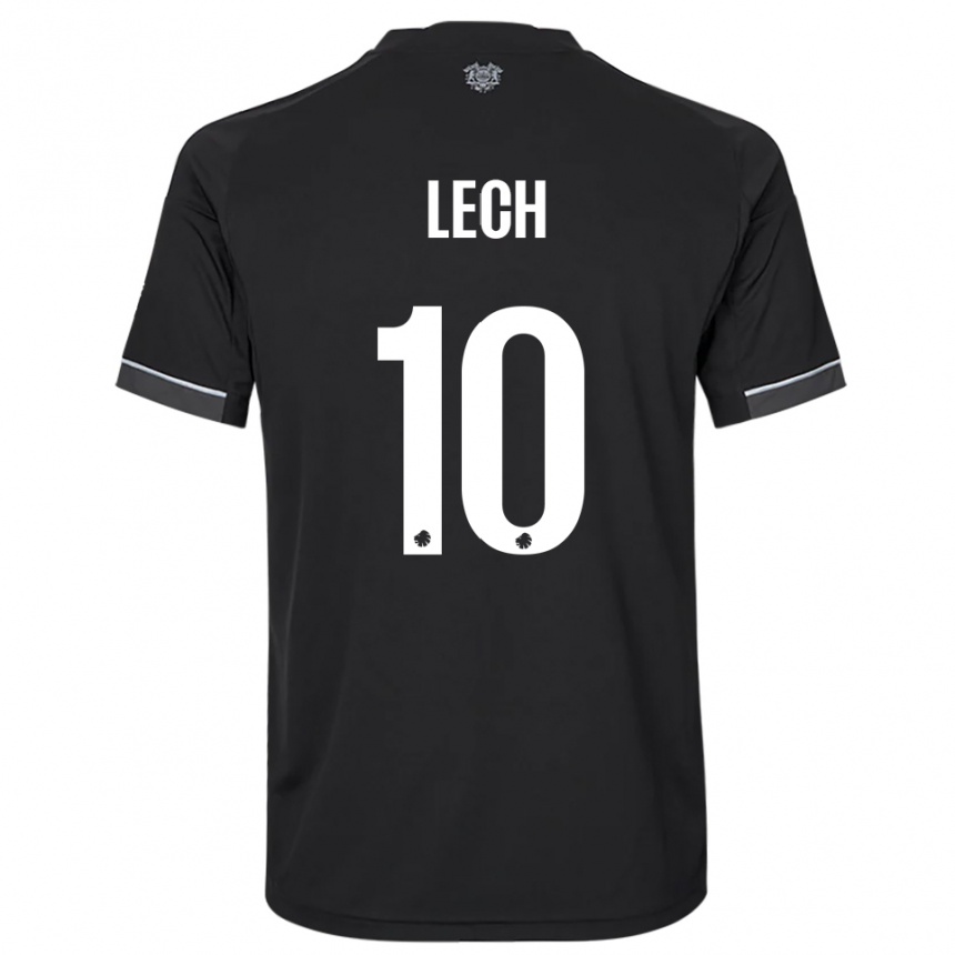 ילדים כדורגל ז׳וזפין לך #10 שחור לבן הרחק ג'רזי 2025/26