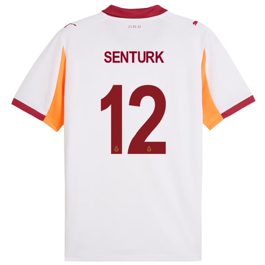 ילדים כדורגל הקטן שנטורק #12 לבן אדום הרחק ג'רזי 2025/26