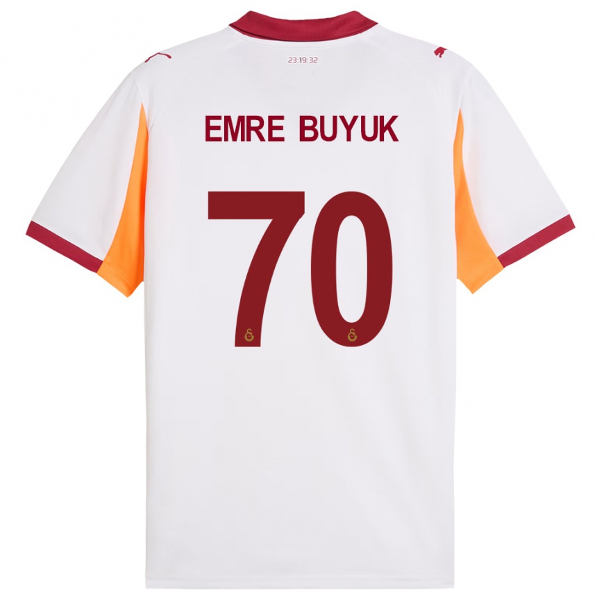 ילדים כדורגל אנס אמר ביוק #70 לבן אדום הרחק ג'רזי 2025/26 ילדים כדורגל אנס אמר ביוק #70 לבן אדום הרחק ג'רזי 2025/26