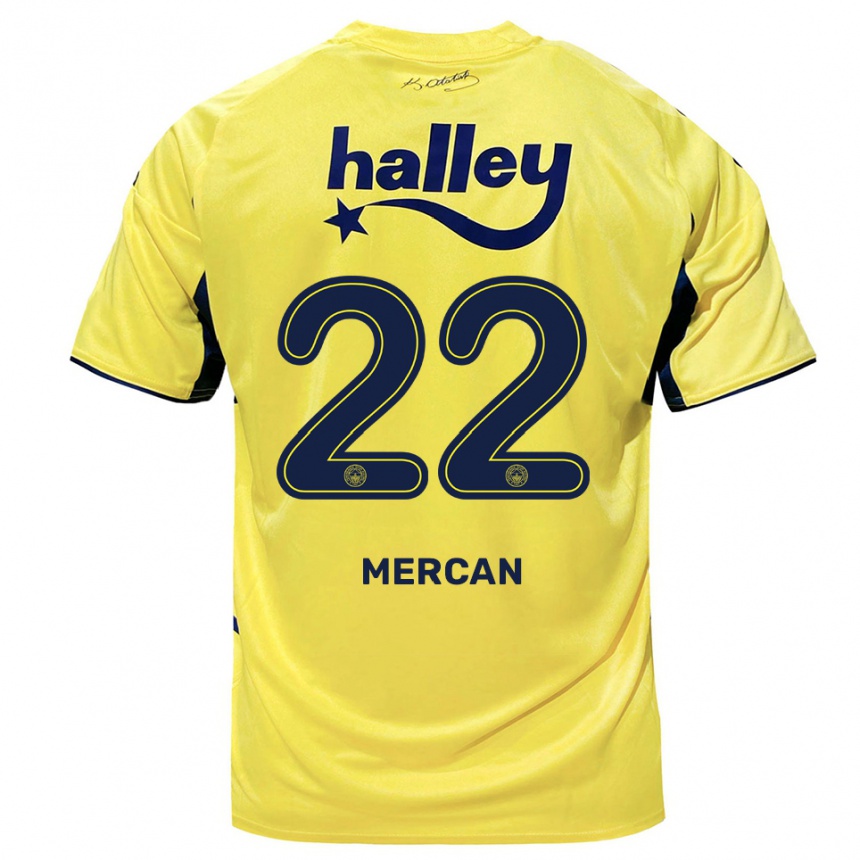 ילדים כדורגל לבנט מארג׳אן #22 צהוב כחול נייבי הרחק ג'רזי 2025/26