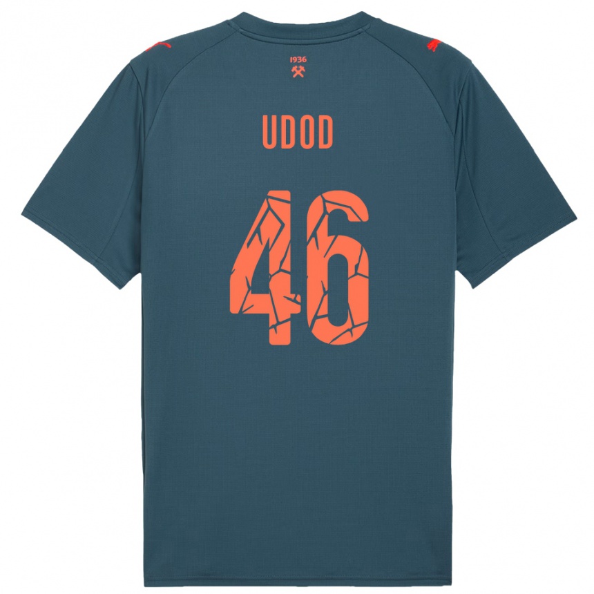 ילדים כדורגל דנילו אודוד #46 כחול נייבי אדום הרחק ג'רזי 2025/26