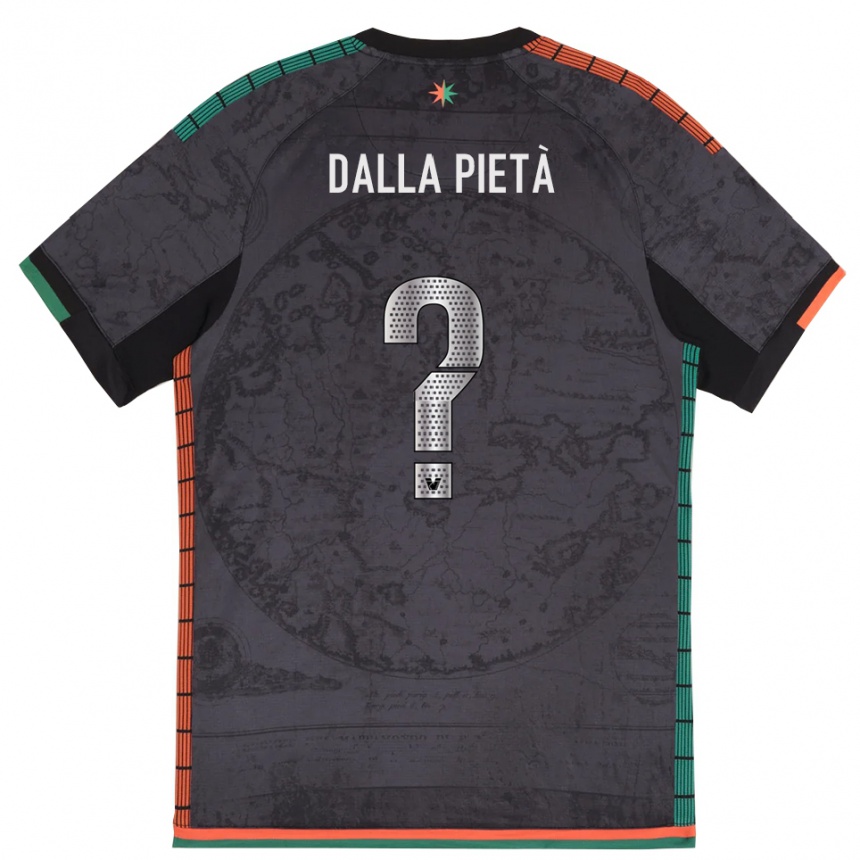 גברים כדורגל Leonardo Dalla Pietà #0 אפור כהה ג'רזי ביתית 2025/26