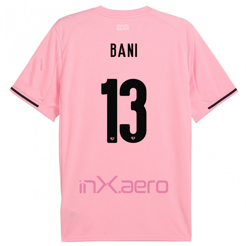 גברים כדורגל מתיה באני #13 ורוד שחור ג'רזי ביתית 2025/26