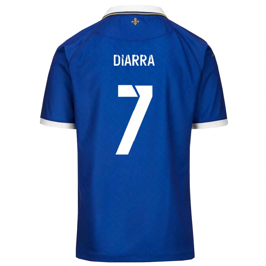 גברים כדורגל Cheick Diarra #7 כחול זהב ג'רזי ביתית 2025/26