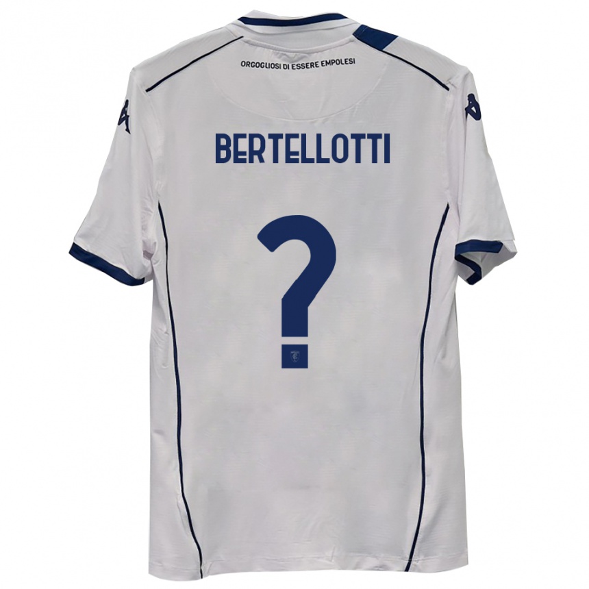 גברים כדורגל Giacomo Bertellotti #0 כחול כהה הרחק ג'רזי 2025/26