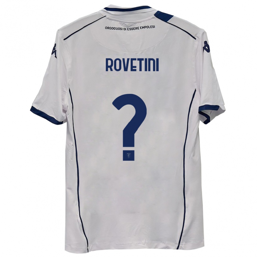 גברים כדורגל Alessandro Rovetini #0 כחול כהה הרחק ג'רזי 2025/26