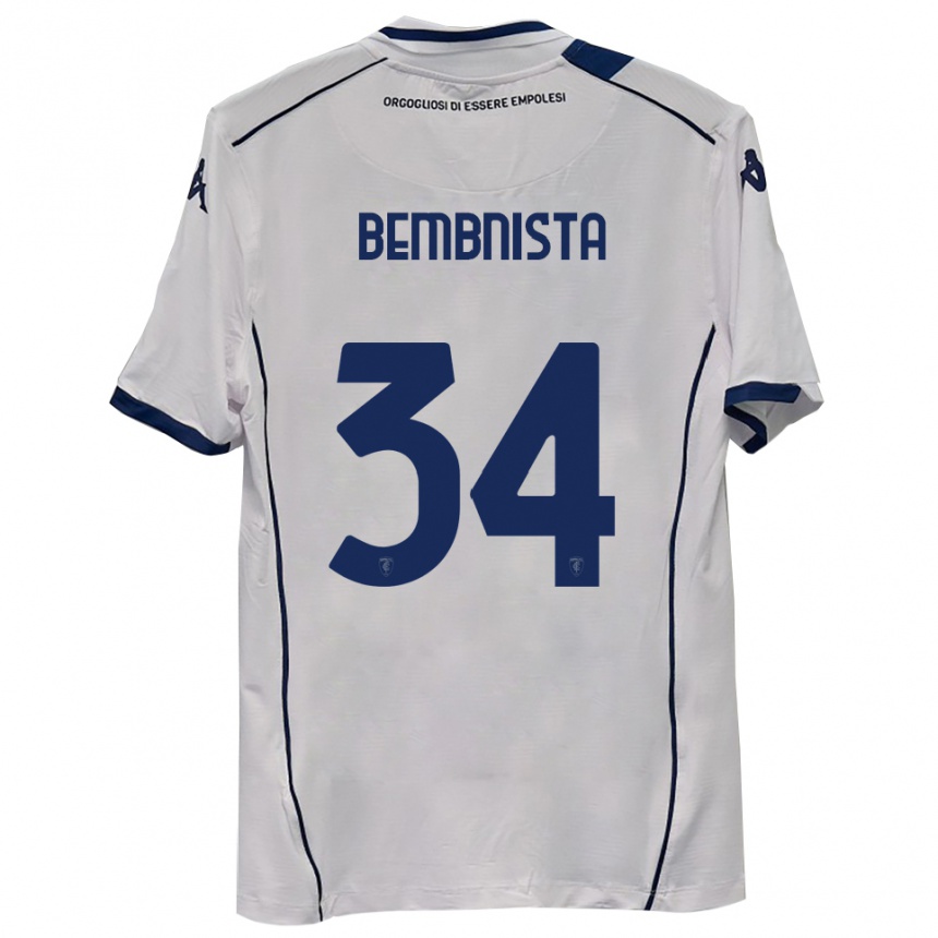 גברים כדורגל Dawid Bembnista #34 כחול כהה הרחק ג'רזי 2025/26