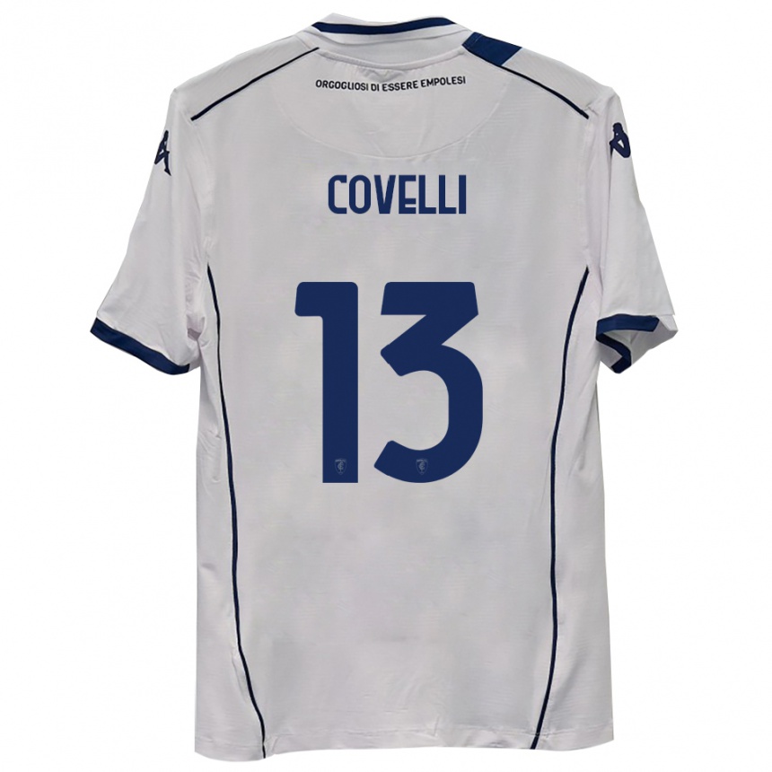 גברים כדורגל Cristian Covelli #13 כחול כהה הרחק ג'רזי 2025/26