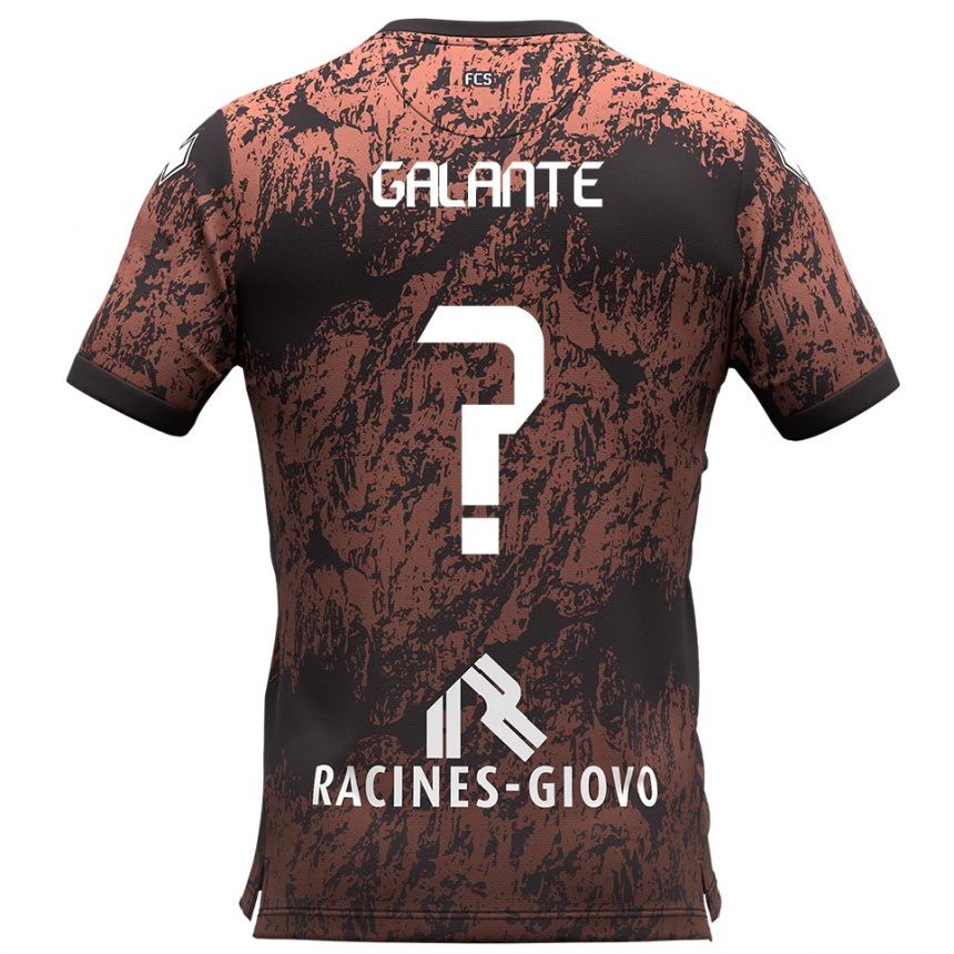 גברים כדורגל Alex Galante #0 חום שחור הרחק ג'רזי 2025/26