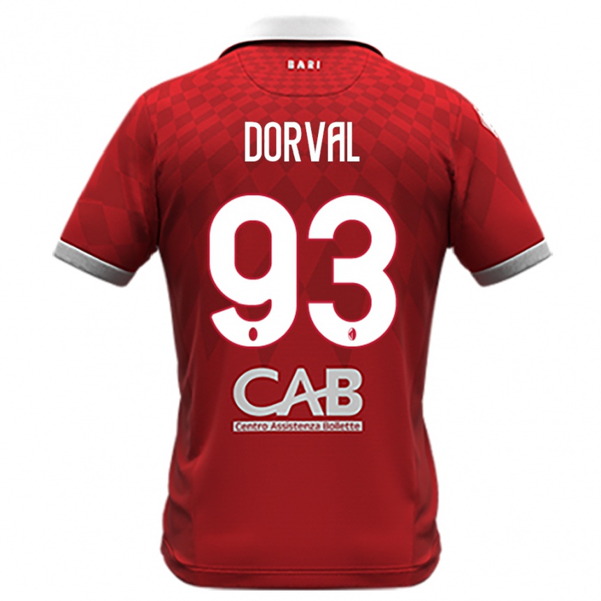 גברים כדורגל מהדי דורבל #93 אדום לבן הרחק ג'רזי 2025/26