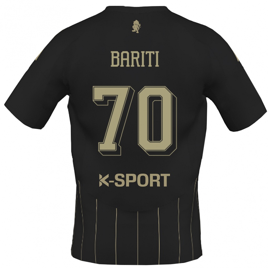 גברים כדורגל Davide Bariti #70 אפור לבן הרחק ג'רזי 2025/26