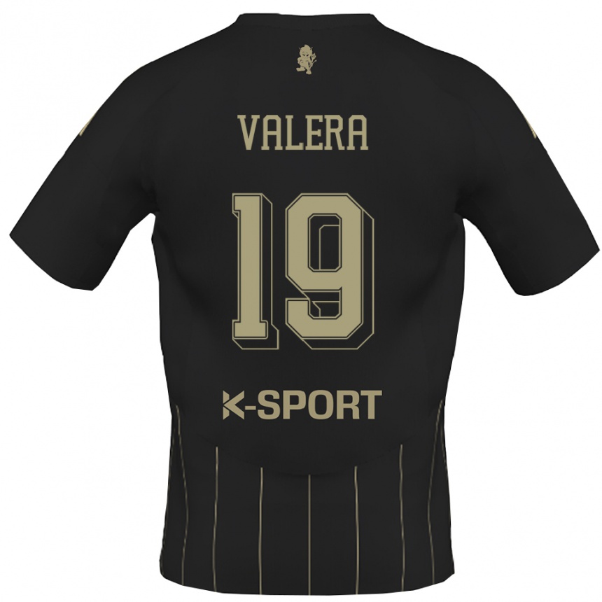 גברים כדורגל Edgar Valera #19 אפור לבן הרחק ג'רזי 2025/26