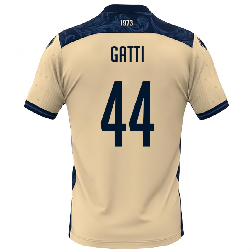 גברים כדורגל ריקרדו גאטי #44 לבן כחול נייבי הרחק ג'רזי 2025/26