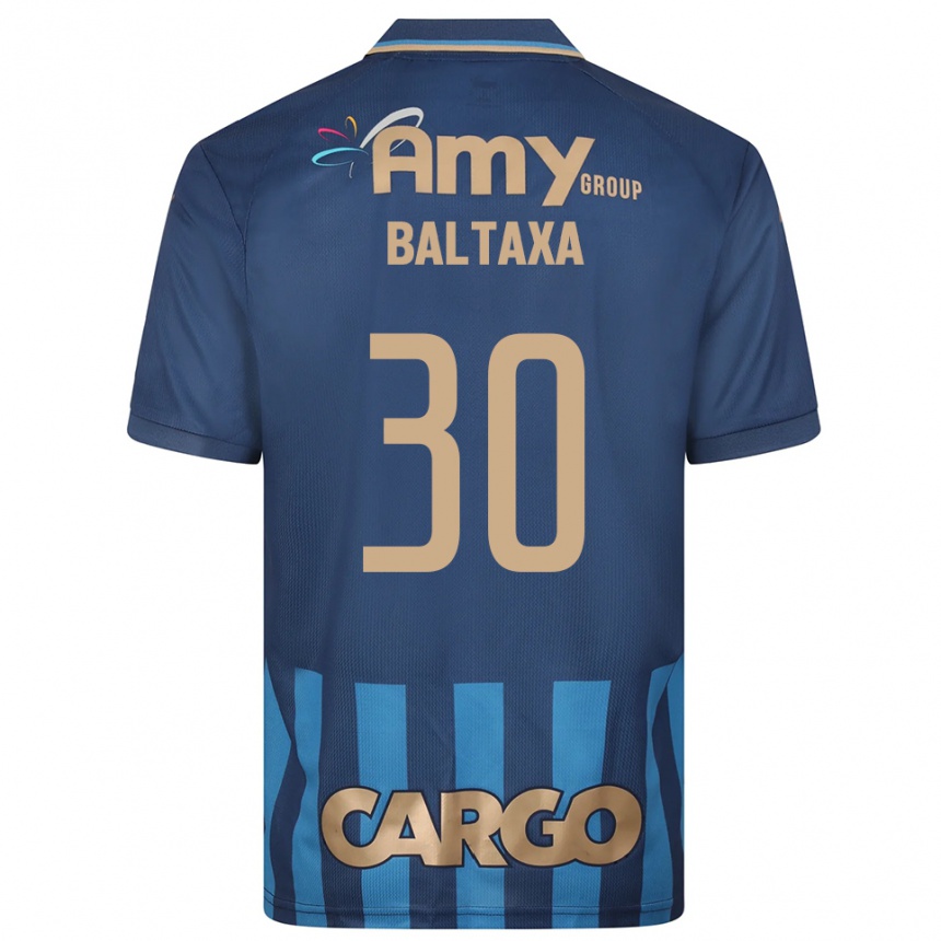 גברים כדורגל מתן בלטקסה #30 כחול נייבי כחול הרחק ג'רזי 2025/26