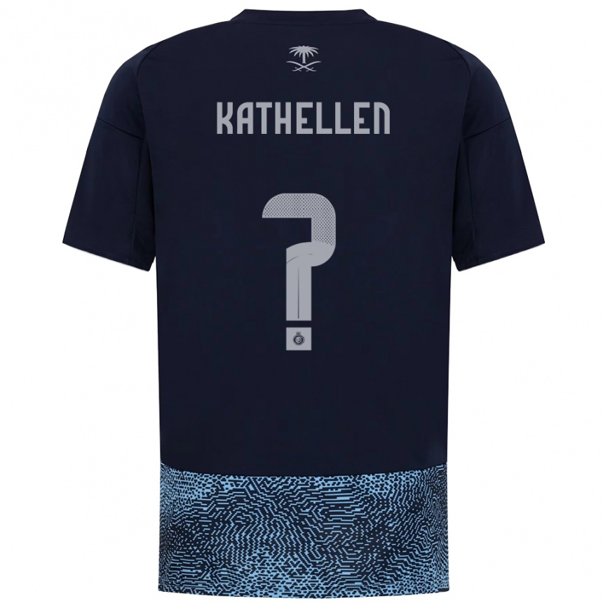 גברים כדורגל קתלין סוזה #0 כחול נייבי תכלת הרחק ג'רזי 2025/26 גברים כדורגל קתלין סוזה #0 כחול נייבי תכלת הרחק ג'רזי 2025/26