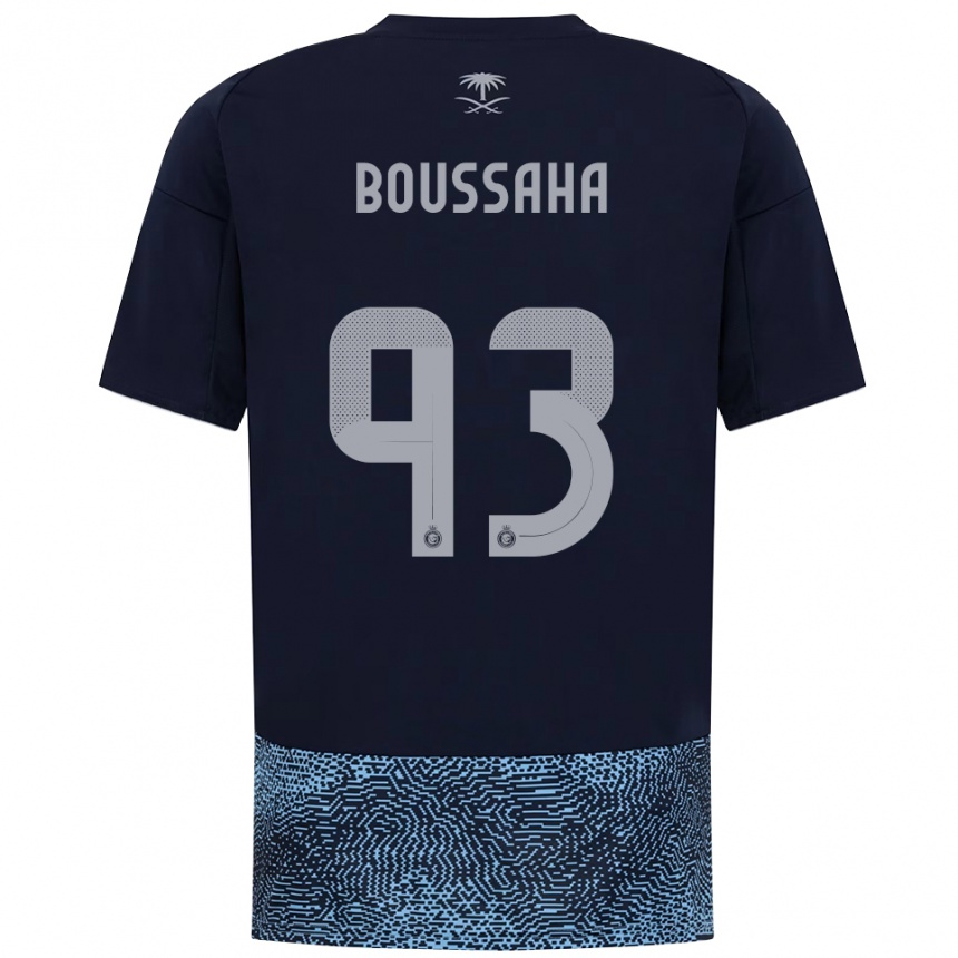 גברים כדורגל לינה בוסאהה #93 כחול נייבי תכלת הרחק ג'רזי 2025/26 גברים כדורגל לינה בוסאהה #93 כחול נייבי תכלת הרחק ג'רזי 2025/26