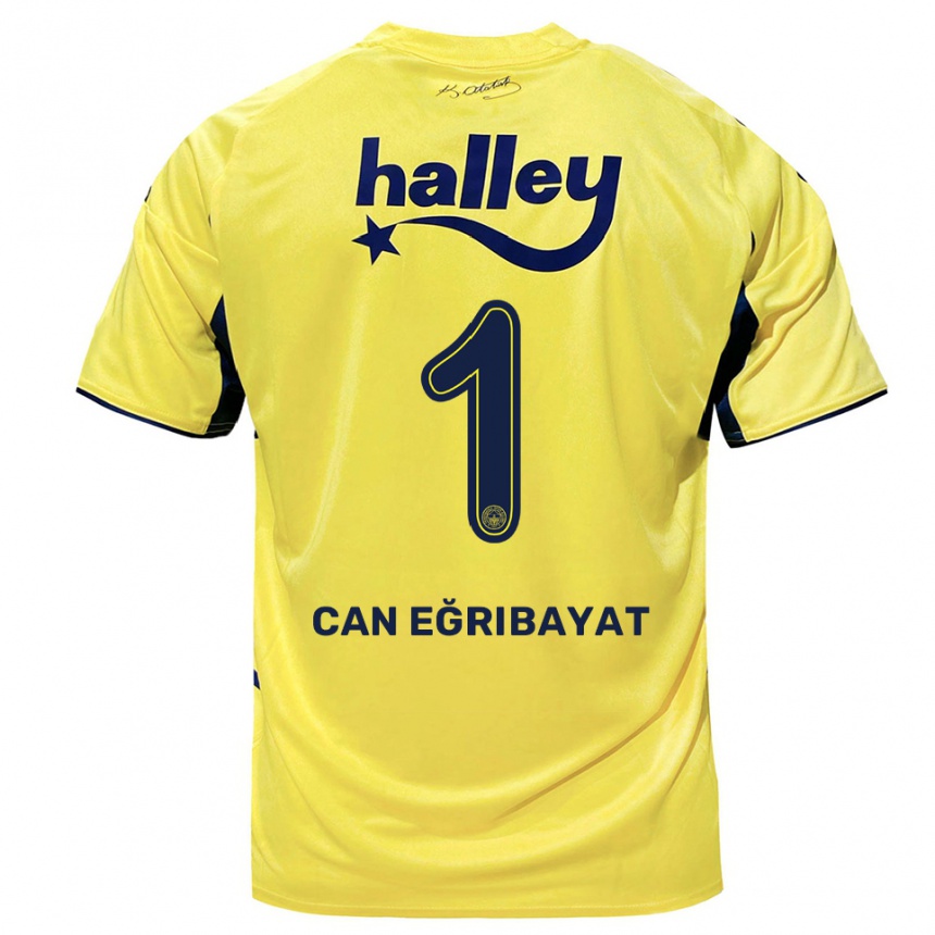 גברים כדורגל אירפאן ג'אן איריבאיאט #1 צהוב כחול נייבי הרחק ג'רזי 2025/26