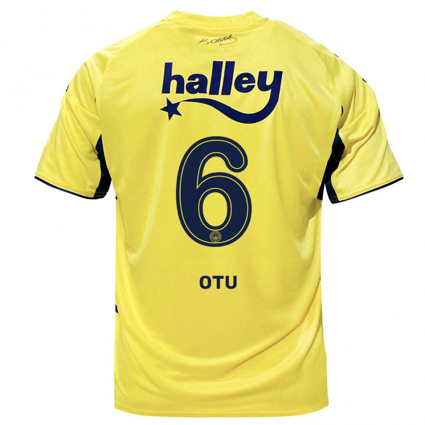 גברים כדורגל רג'ינה אוטו #6 צהוב כחול נייבי הרחק ג'רזי 2025/26