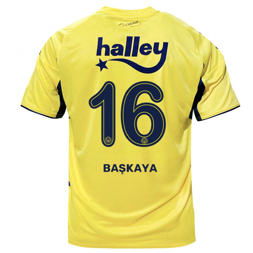 גברים כדורגל פיראט בשקאיה #16 צהוב כחול נייבי הרחק ג'רזי 2025/26