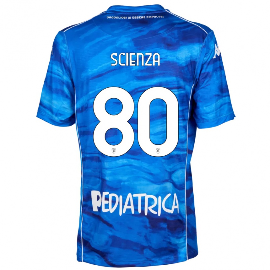 נשים כדורגל מישל סינצה #80 כחול לבן ג'רזי ביתית 2025/26