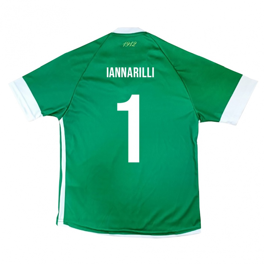 נשים כדורגל אנטוני ינרילי #1 ירוק לבן ג'רזי ביתית 2025/26