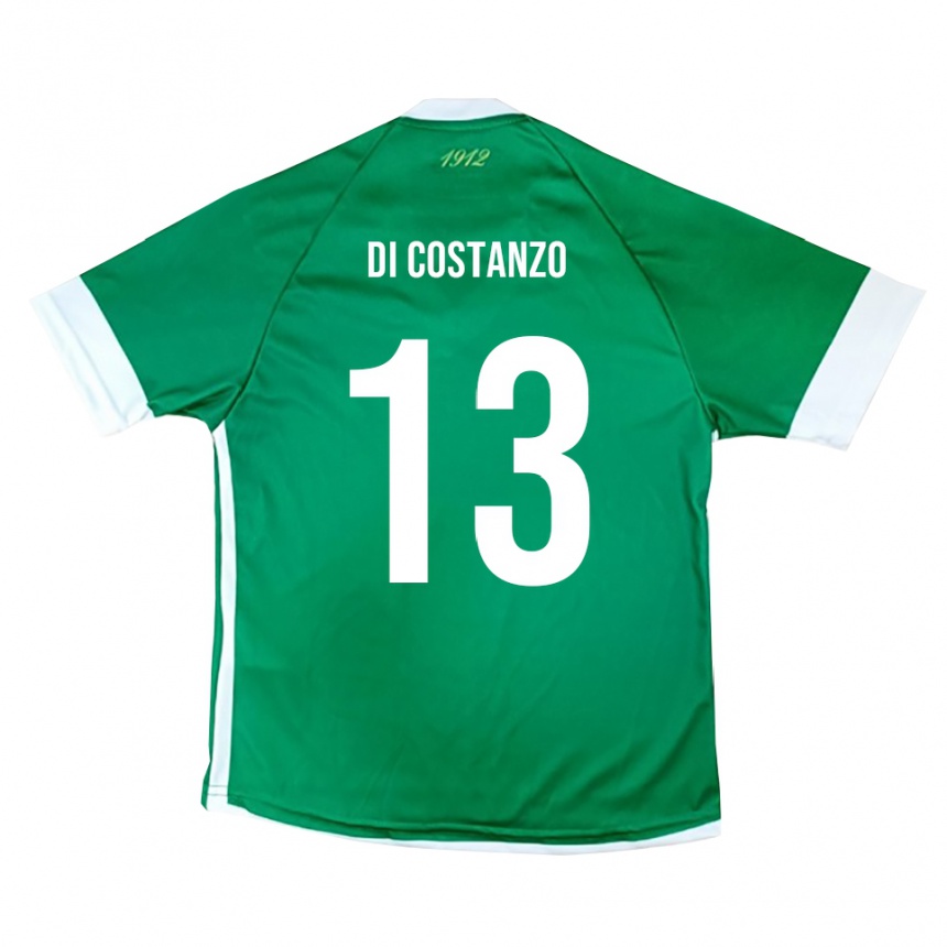 נשים כדורגל Raffaele Maria Di Costanzo #13 ירוק לבן ג'רזי ביתית 2025/26