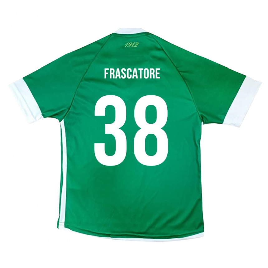 נשים כדורגל פאולו פרסקטורה #38 ירוק לבן ג'רזי ביתית 2025/26