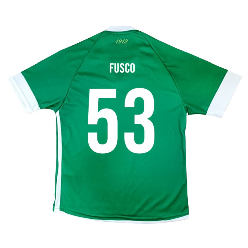 נשים כדורגל Salvatore Fusco #53 ירוק לבן ג'רזי ביתית 2025/26