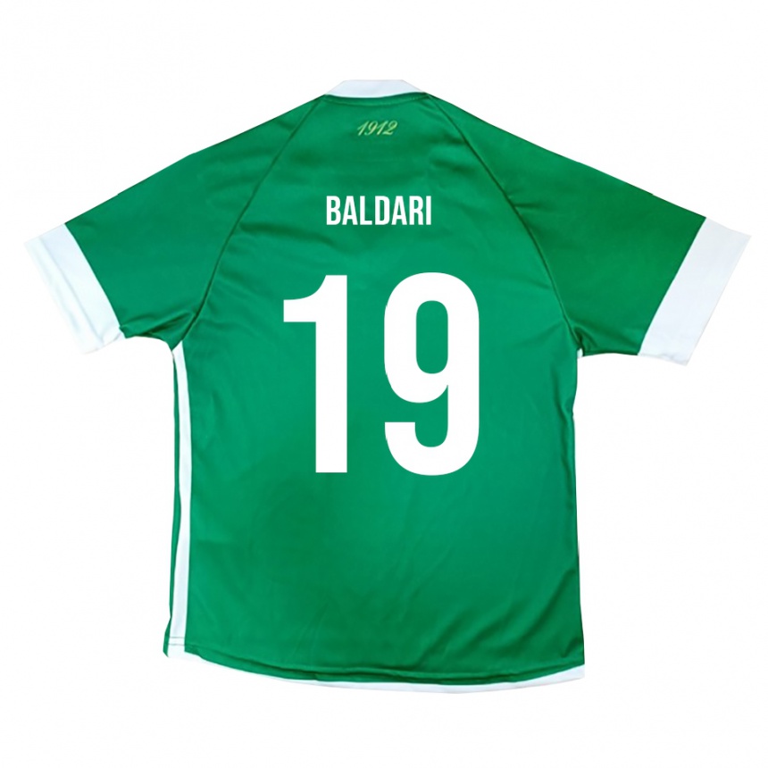 נשים כדורגל Gabriele Baldari #19 ירוק לבן ג'רזי ביתית 2025/26