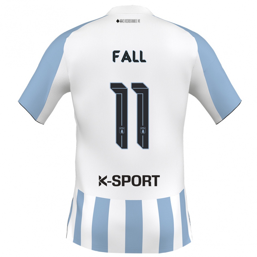 נשים כדורגל Maguette Fall #11 לבן כחול שמיים ג'רזי ביתית 2025/26