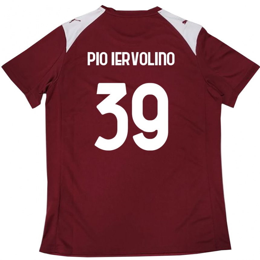 נשים כדורגל אנטוניו פיוס ארבולינו #39 בורדו לבן ג'רזי ביתית 2025/26