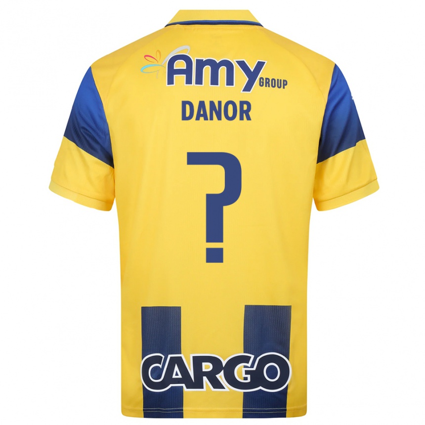 נשים כדורגל Yareasonabledan או #0 צהוב כחול נייבי ג'רזי ביתית 2025/26