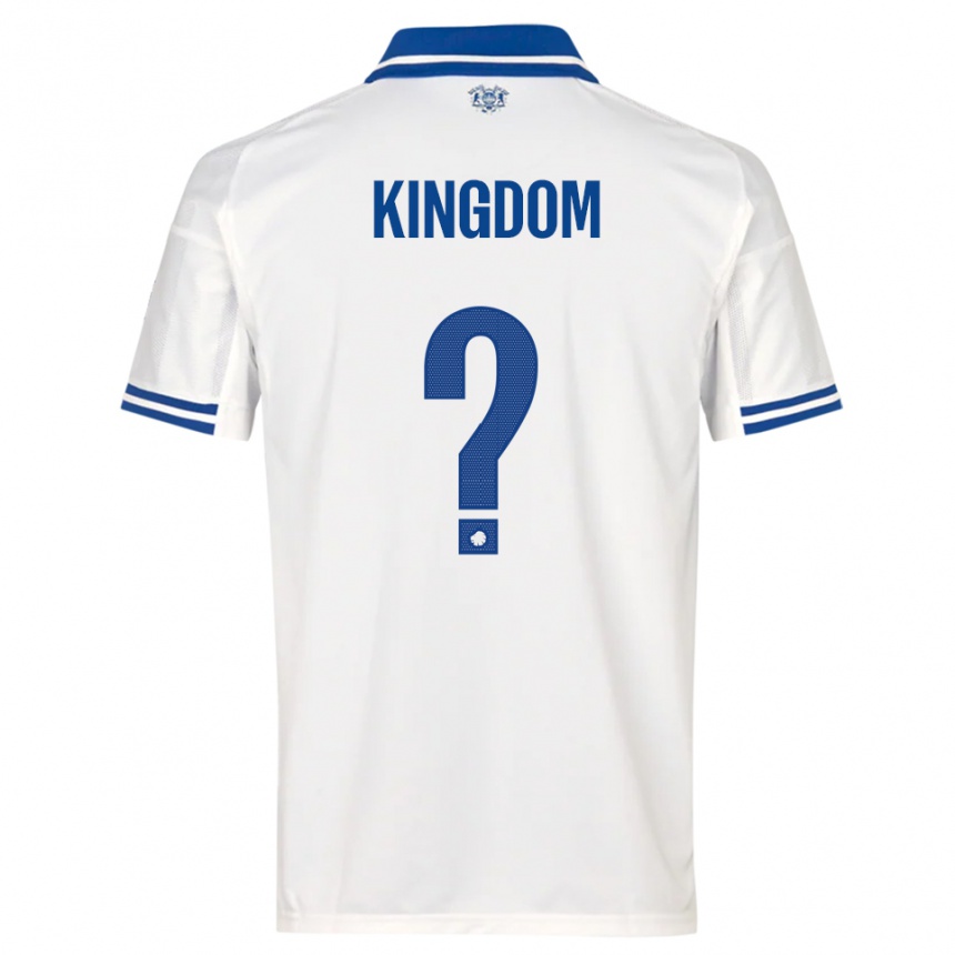 נשים כדורגל Rolex Kingdom #0 לבן כחול ג'רזי ביתית 2025/26