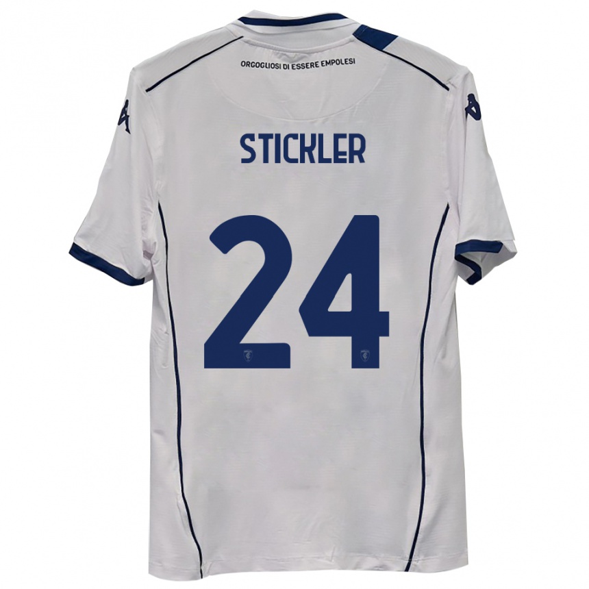 נשים כדורגל Mateo Stickler #24 כחול כהה הרחק ג'רזי 2025/26