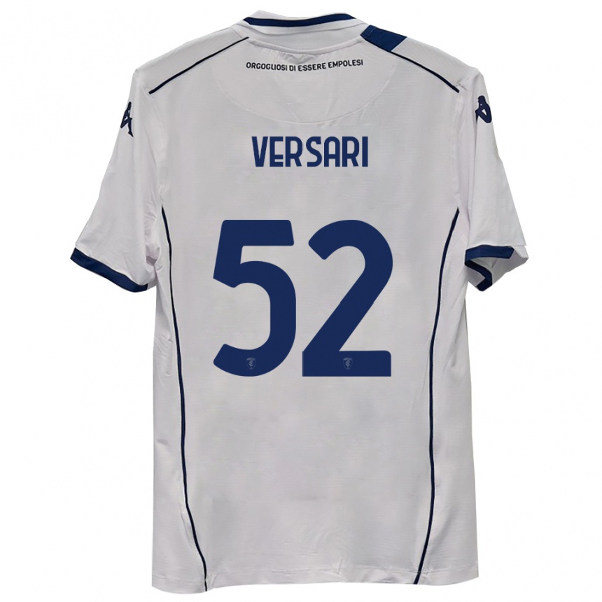 נשים כדורגל פרנצ׳סקו ורסארי #52 כחול כהה הרחק ג'רזי 2025/26