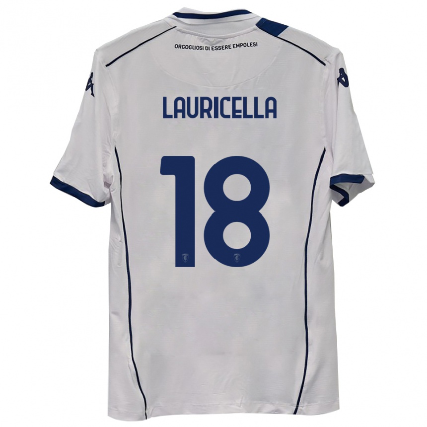 נשים כדורגל Giovanni Lauricella #18 כחול כהה הרחק ג'רזי 2025/26
